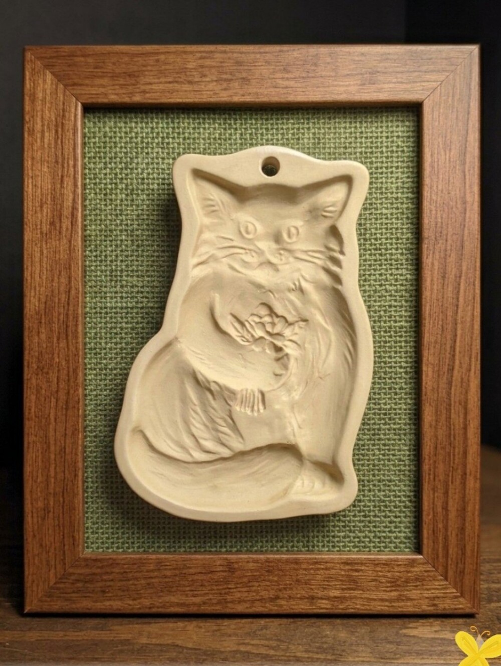 VINTAGE BROWN BAG COOKIE ART MOLD